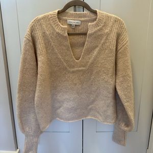 Cream sweater